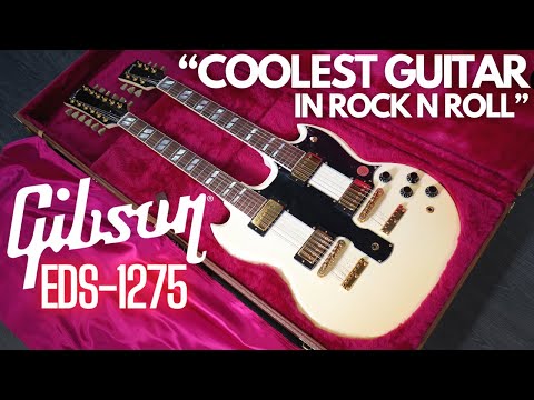 1992 Gibson EDS-1275 Alpine White GH | USA Doubleneck Vintage SG Gold Hardware Eagles | OHSC image 26