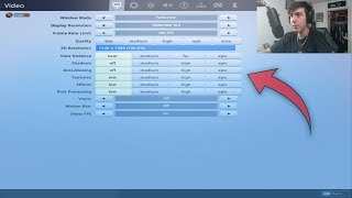 My Fortnite Settings + How To Play In Stretched Resolution (Fortnite Battle Royale)