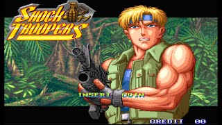 Shock Troopers - Classic Arcade Run & Gun Shooter (Saurus/SNK 1997)