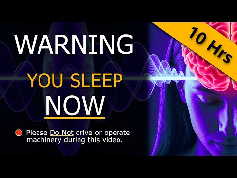 Relaxes ALL Areas of the Brain for DEEP Sleep (0.4Hz EMDR Bilateral & Binaural Delta Waves)