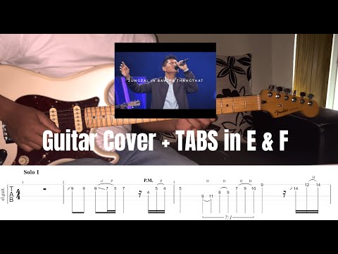 Zungzal In Bawipa Thangthat ( Guitar Cover ) All Solos + TABS