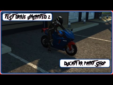 Test Drive Unlimited 2 Ducati RR Paint Shop by ctraxx66