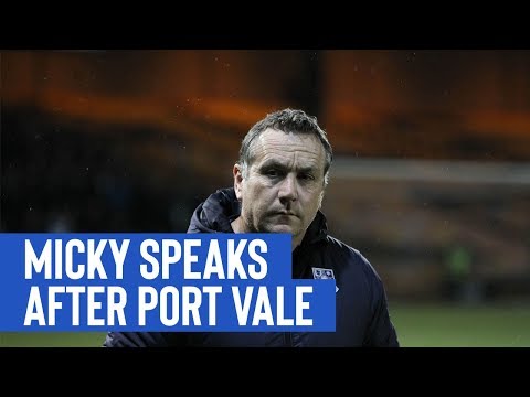 Post Match | Micky Mellon (Port Vale)