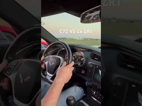 C7 Z06 FBO vs C6 ZR1 FBO both cars manual trans! (Track day)