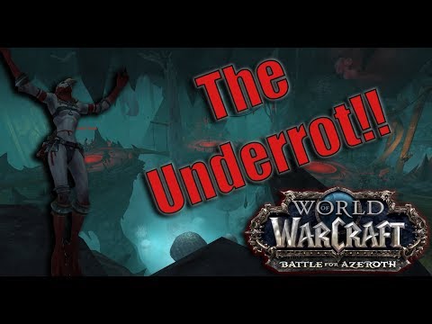 World of Warcraft: Battle for Azeroth - The Underrot Full Dungeon! Warlock POV with Logs!