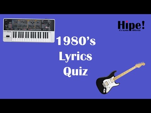 80's Lyrics Quiz