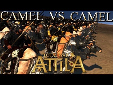 Camel Warriors vs Camel Clibanarii - Total War Attila Mechanics