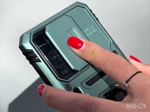 Противоударный чехол для IPHONE 13 ARMY RING с шторкой на камеру черный, бронированный чехол на 13 айфон - фото 1 - id-p2503541908