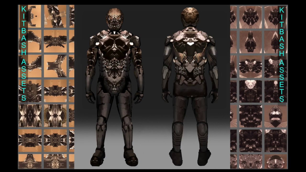 Kitbash Character Design 01