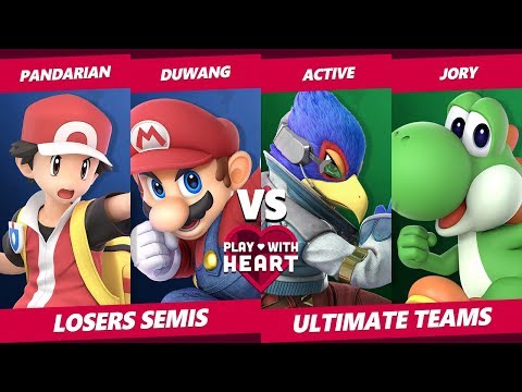 Play With Heart SSBU - Active & Jory Vs. Pandarian & Duwang - Smash Ultimate Tournament Losers Semis