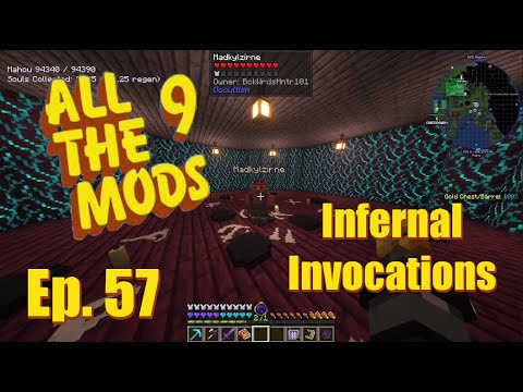 All The Mods 9 ft. Monkey - Ep. 57 - Infernal Invocations