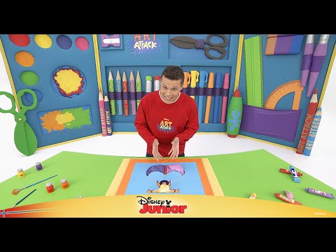 Art Attack #3: Syssel med plastposer - Disney Junior Norge