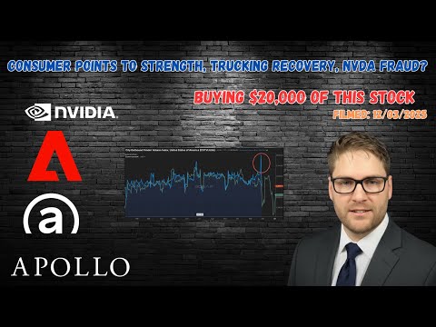 Consumer is not struggling, Opportunities in the market, Trucking up, NVDA accounting fraud...No