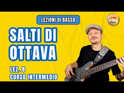 Lezioni di Basso #8 Corso Intermedio - I salti di ottava