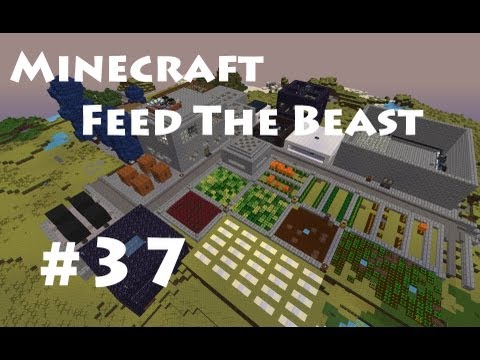 Minecraft Feed The Beast  E37 - Moving - Part 7, The New Mage Tower... Kinda