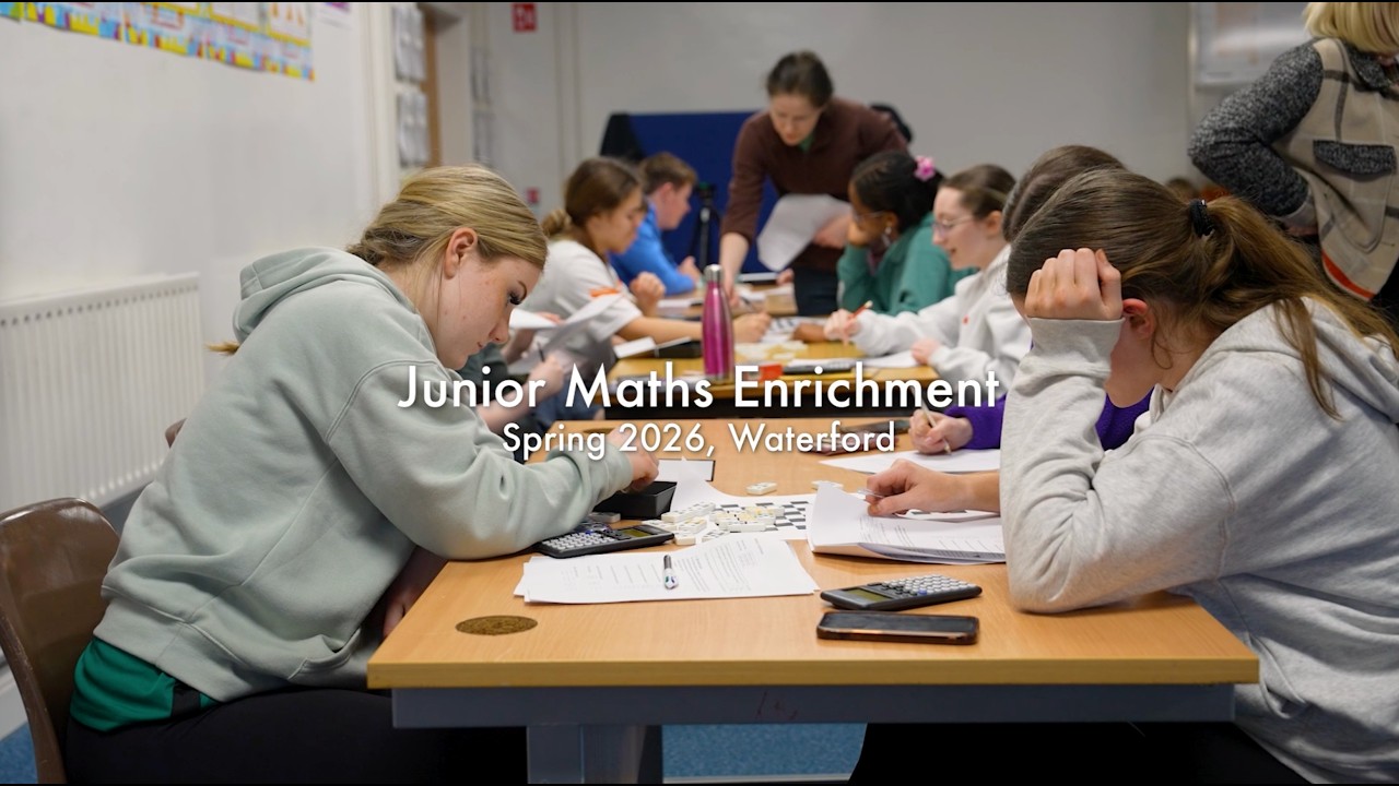 Junior Maths Enrichment | Spring 2026 Waterford