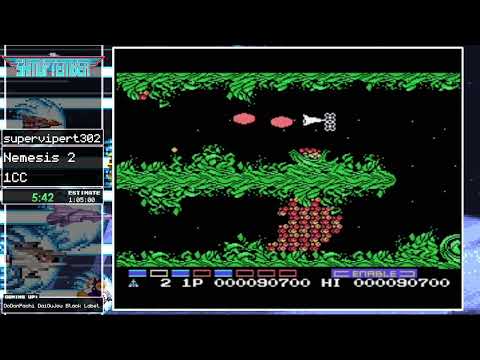 RGLtv Shmuptember 2023 - (022) Nemesis 2 (1CC) by Supervipert302