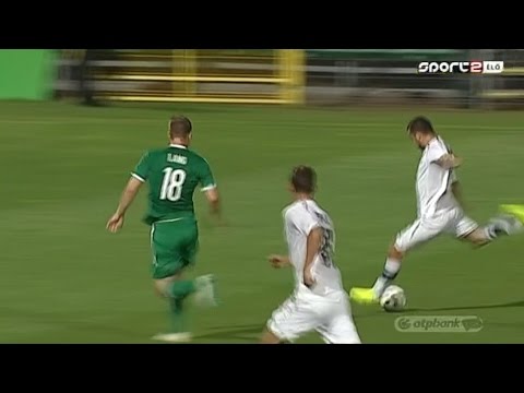 Kecskés gólja az MVM Paks - Győri ETO FC mérkőzésen