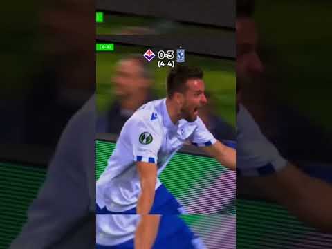 Fiorentina vs Lech Poznań 2:3 Skrót meczu