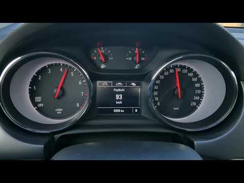 2019 Opel Astra 1.4T 0-100 0-120 km/h
