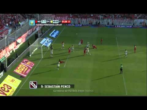 Gol Penco. Independiente 1 - Defensa y Justicia 1. Fecha 11. FPT
