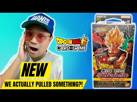Pulled From A Premium Pack?! NEW Dragon Ball Super - Power Absorbed - Premium Pack