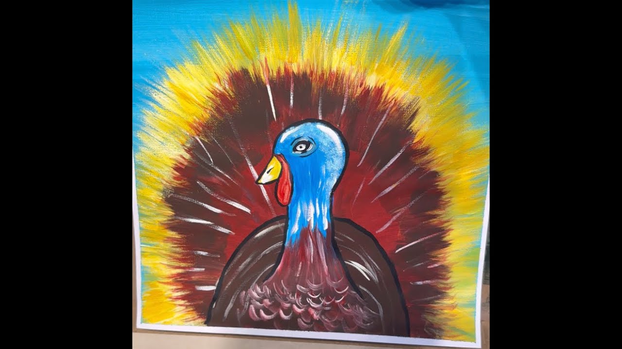 How to paint a Turkey