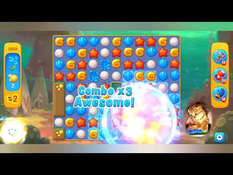 Fishdom 2022, no Boosters,  1068  level  -  прохождение без бустеров,  1068  уровень.