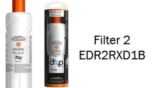 Whirlpool EveryDrop Refrigerator Water Filters - EDR2RXD1B Filter 2 Installation Video