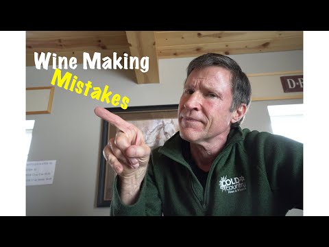 Wine Making for Beginners, 6 Most Common Wine Making Mistakes