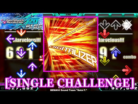 【DDR A20 PLUS】 DIGITALIZER / BEMANI Sound Team "Sota F." [SINGLE CHALLENGE] 譜面確認+Clap