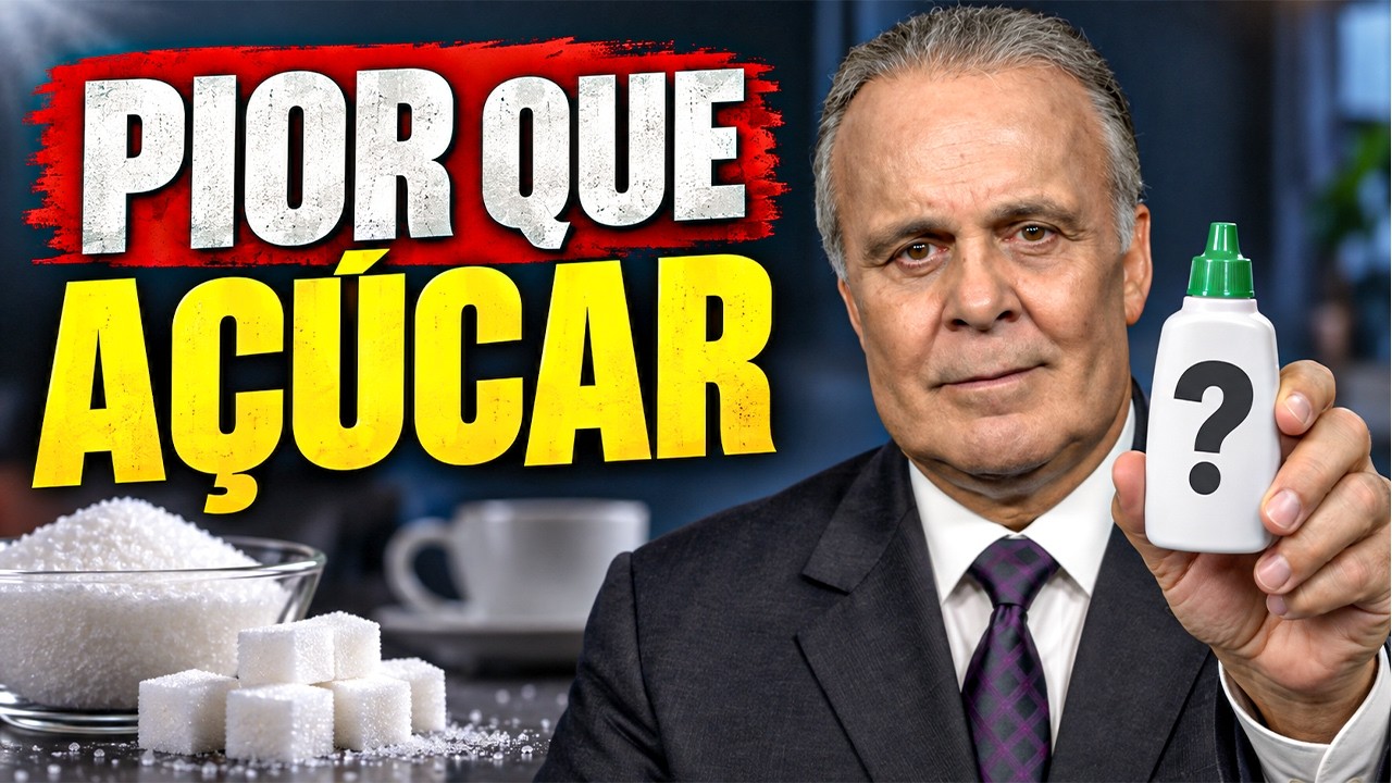 Dr. Lair Ribeiro alerta: ADOÇANTE pode fazer você comer mais |  Dr. Lair Ribeiro