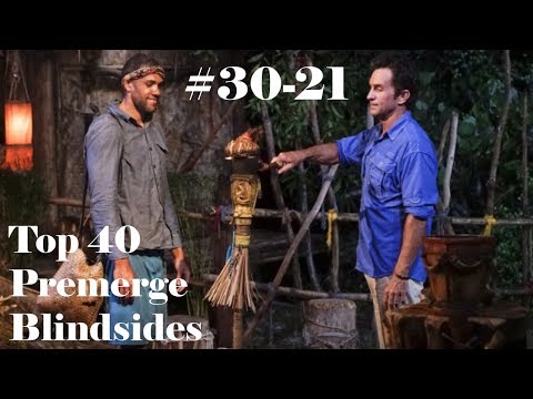 Survivor | Top 40 Premerge Blindsides: #30-21
