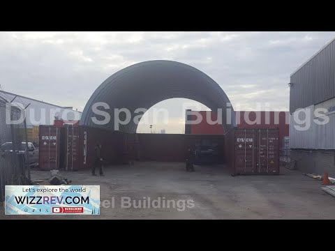 DuroSPAN Steel 30x80x14 Metal Building Shipping Container Cover Open Ends DiRECT Review
