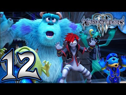 Kingdom Hearts 3 - Walkthrough Part 12 - Monstropolis