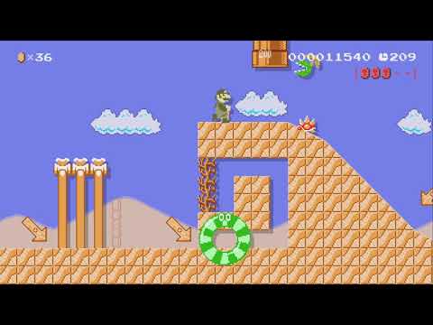 Birabuto Ruins by Irenaiad - Super Mario Maker 2 - No Commentary 1by