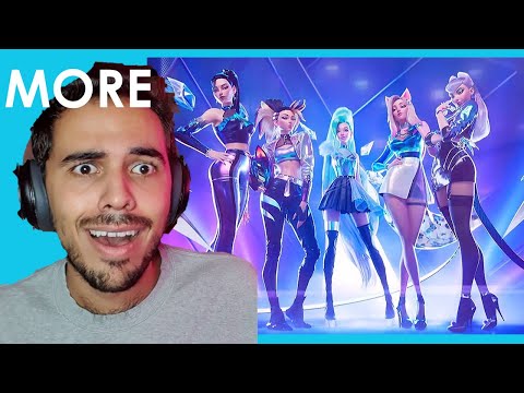 [LEGENDS ONLY] K/DA - MORE [Official Music Video]  - Claudio Reacts
