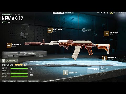 Warzone 2 ADDED the AK-12 META after Update.. 😳 (BROKEN)