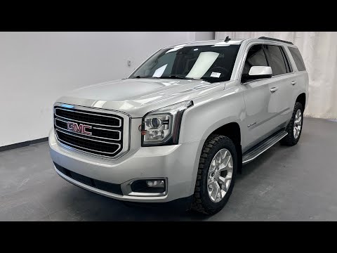 2015 GMC Yukon 4WD 4dr SLT in Silver for sale at Davis GMC Buick Lethbridge in Lethbridge, AB