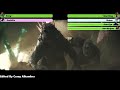 Godzilla X Kong The New Empire 2024 Final Battle With Healthbars 1 2