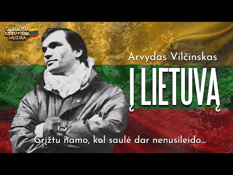 Arvydas Vilčinskas - Į Lietuvą (Official Lyric Video). Lietuviškos Dainos