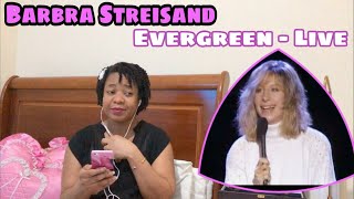 Barbra Streisand “Evergreen” (Live - 1986) Reaction