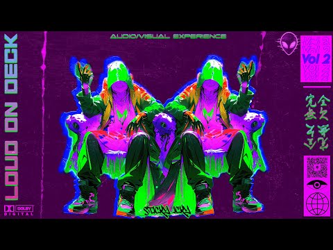 Loud on Deck 002 — Deep Dubstep, Trap & Experimental Bass Music [Audio Visualizer Trip] 4K