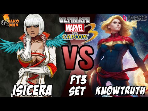 UMVC3 Parsec Mods FT3 Set - Isicera VS KnowTruth (Gloria, X, Captain Marvel, & Jean Grey)