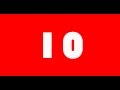 10 Sec Countdown Timer V 283 Red Timer ARTE Style With Sound Effects HD 4k