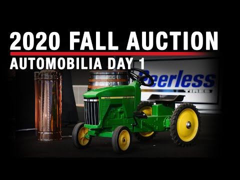 DAY 1 AUTOMOBILIA - 2020 Fall Auction - BARRETT-JACKSON