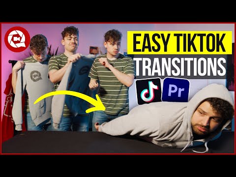 4 Crazy TRANSITIONS From TikTok (Premiere Pro)