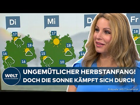 WETTER IN DEUTSCHLAND: Ungemütlicher Herbstanfang! Doch die Sonne kämpft sich durch die Wolkendecke