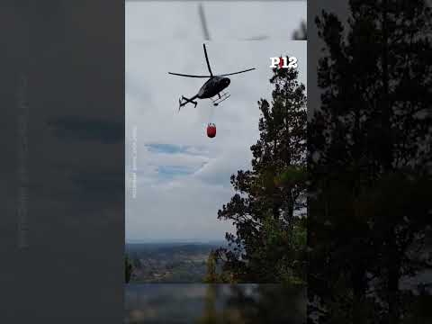 👩🏻‍🚒👨🏻‍🚒 Así combate la Brigada Base Puelo el incendio en Puerto Patriada