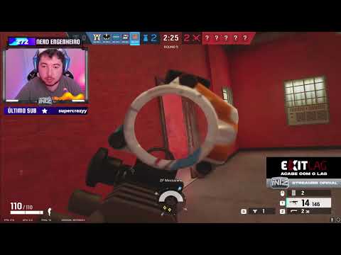 NERD CONHECENDO A NOVA 12 DO BUCK,COLOCARAM UMA .50 NO LUGAR KKK-MELHORES MOMENTOS RAINBOW SIX SIEGE